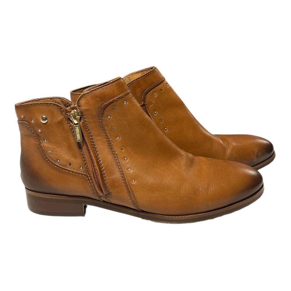 Pikolinos Royal Embellished Premium Leather Ankle Zip Boots sz. 40 (9-9.5 US) - Picture 6 of 10
